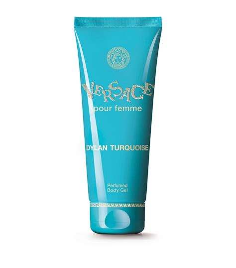 versace lotion tube|Versace dylan turquoise body gel.